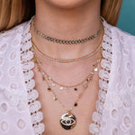 Choker Folhinhas Folheado a Ouro 18k Kendal Piuka - Piuka