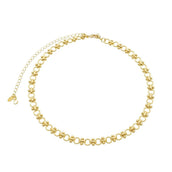 Choker Lavinia Elos Folheada a Ouro 18k - Piuka