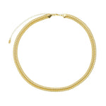 Choker Lele Malha Folheada a Ouro 18k Piuka - Piuka