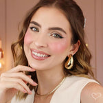 Choker Metal Torcido Folheada a Ouro 18k Liza - Piuka
