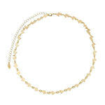 Choker Mini Raios Lp Folheada a Ouro 18k - Piuka
