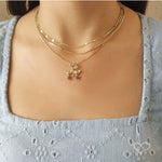 Choker Piuka Bela 2 Voltas Folheada a Ouro 18k - Piuka