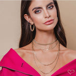 Choker Piuka Bela 2 Voltas Folheada a Ouro 18k - Piuka