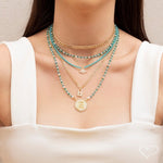 Choker Piuka Frida Elos Groumet Folheado a Ouro 18k - Piuka