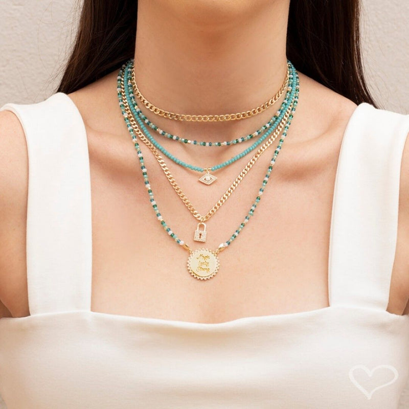 Choker Piuka Frida Elos Groumet Folheado a Ouro 18k - Piuka