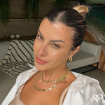 Choker Piuka Louise Elos Folheado a Ouro 18k - Piuka