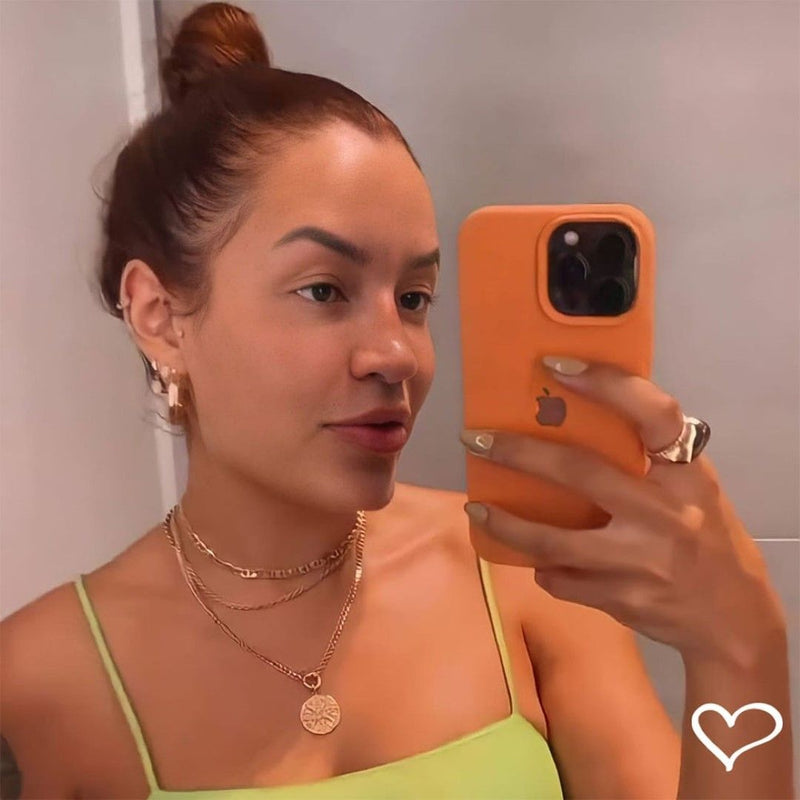 Choker Piuka Louise Elos Folheado a Ouro 18k - Piuka