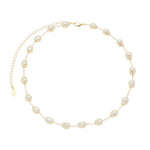 Choker Piuka Megan Pérolas Folheada a Ouro 18k - Piuka