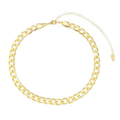 Choker Piuka Raiza Elos Grumet Folheada a Ouro 18k - Piuka