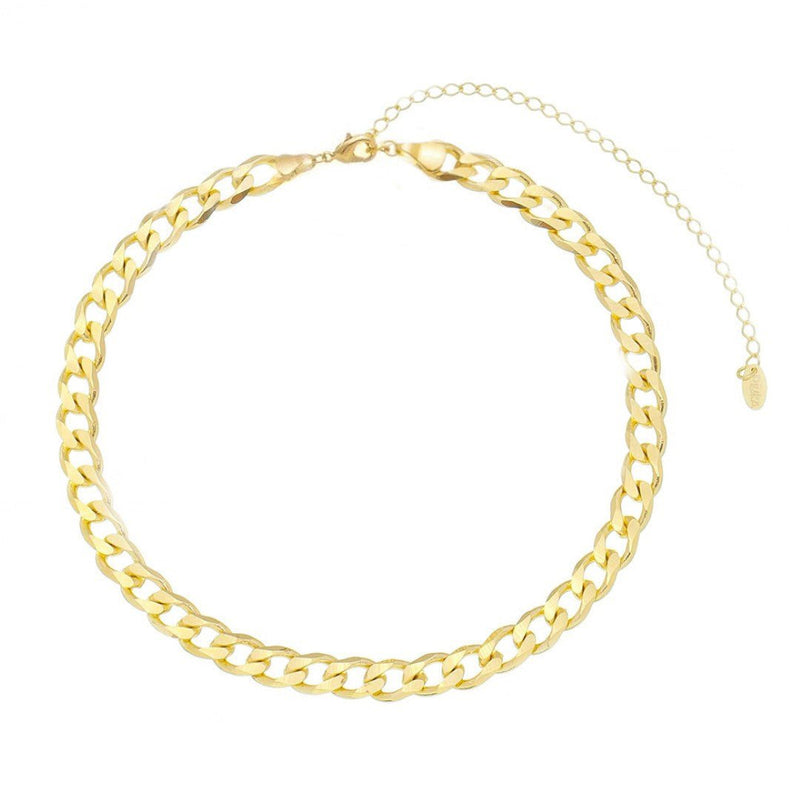 Choker Piuka Raiza Elos Grumet Folheada a Ouro 18k - Piuka