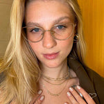 Choker Piuka Ross 3 Voltas Folheada a Ouro 18k - Piuka