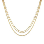 Choker Piuka Ross 3 Voltas Folheada a Ouro 18k - Piuka