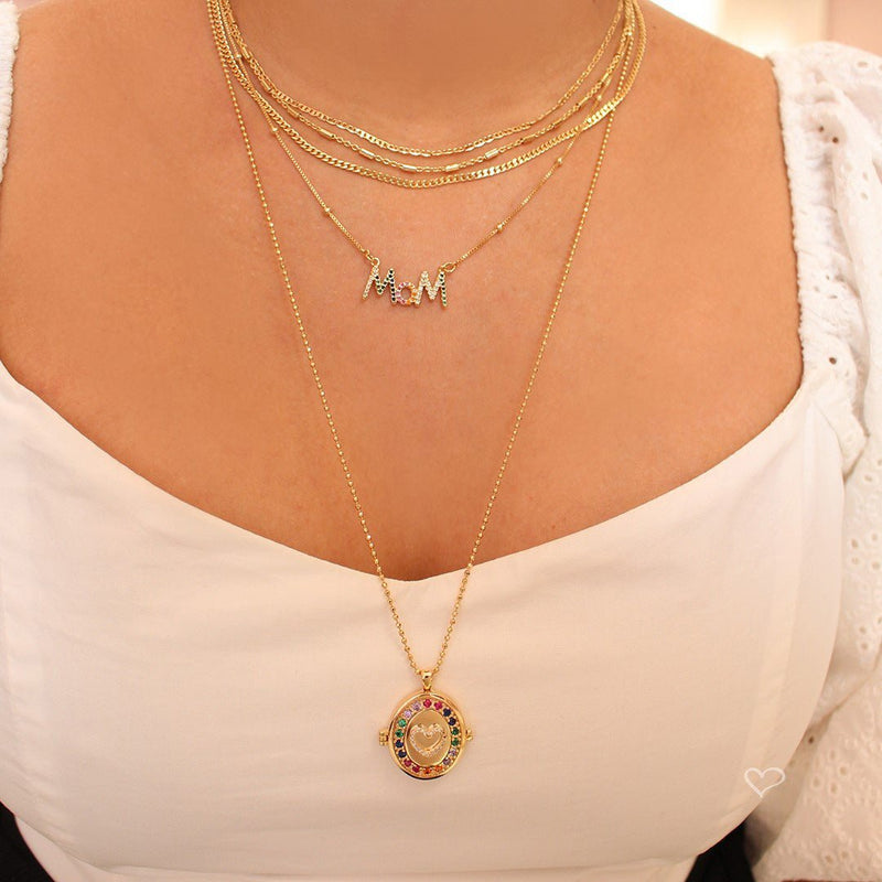 Choker Piuka Ross 3 Voltas Folheada a Ouro 18k - Piuka