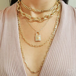 Choker Zircônias Folheada a Ouro 18k Kel Love - Piuka