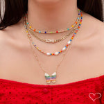 Choker Zircônias Folheada a Ouro 18k Kel Love - Piuka