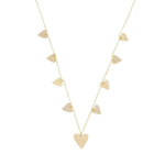 Colar Corações Piuka Vintage Folheado a Ouro 18k - Piuka
