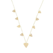 Colar Corações Piuka Vintage Folheado a Ouro 18k - Piuka