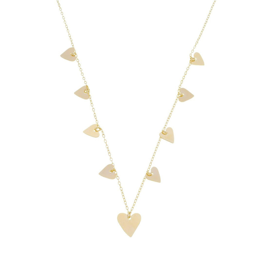 Colar Corações Piuka Vintage Folheado a Ouro 18k - Piuka