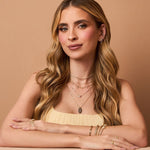 Colar de Coração Fernanda Zircônias Folheado a Ouro 18k - Piuka