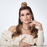 Colar de Coração Marina Folheado a Ouro 18k - Piuka
