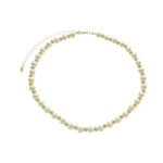 Colar de Pérolas Victória Metal Folheado a Ouro 18k - Piuka