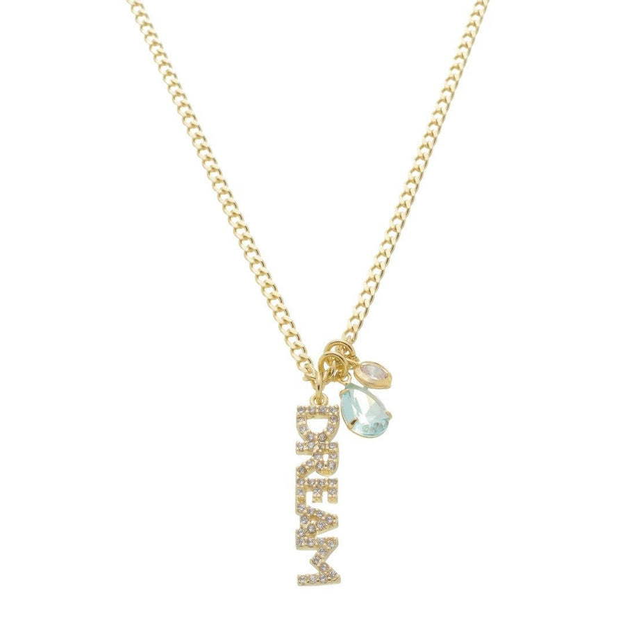 Colar Dream Princess Zircônia Acqua Folheado a Ouro 18k - Piuka