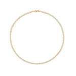Colar Feminino Riviera Megan 45 cm Zircônias Folheada a Ouro 18k - Piuka
