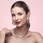 Colar Feminino Taylor Fearless Folheado a Ouro 18k - Piuka