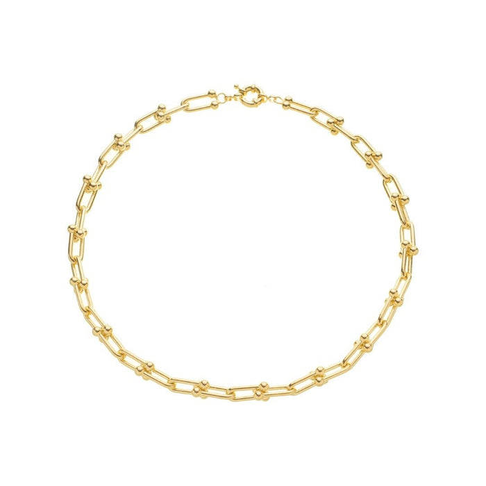 Colar Juliana Elos Folheado a Ouro 18k