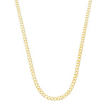 Colar Longo Margo Elos Folheado a Ouro 18k - Piuka