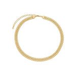 Colar Malha Karla Folheado a Ouro 18k - Piuka