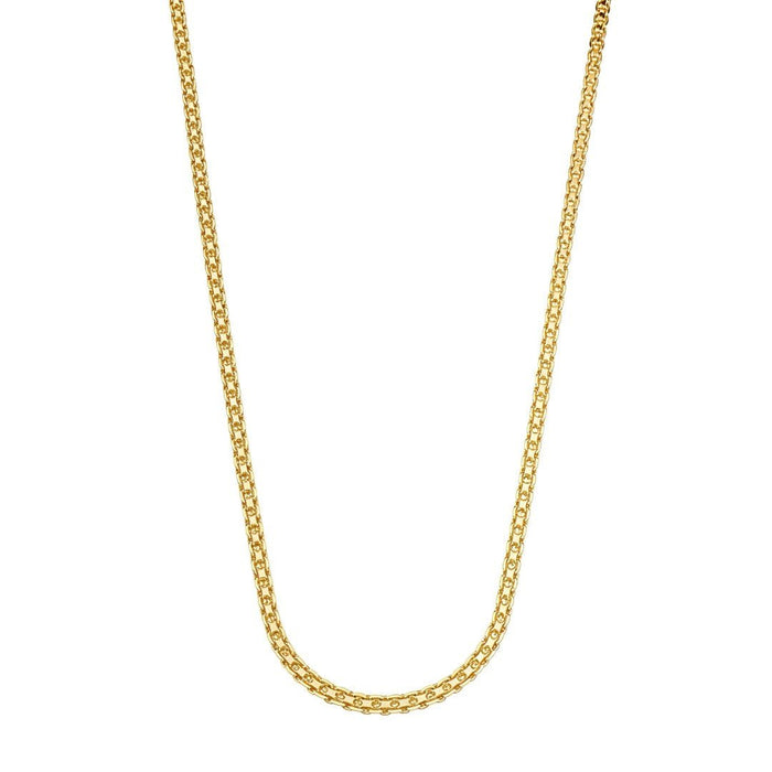 Colar Malha Lorena Folheado a Ouro 18k