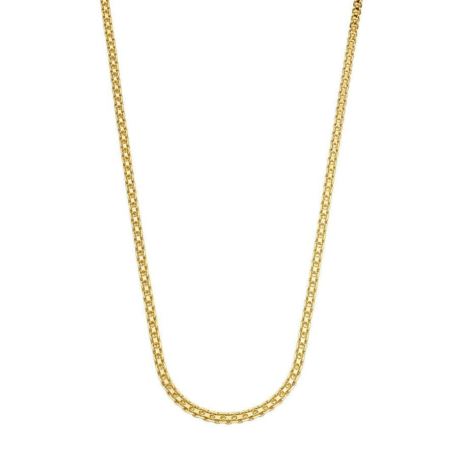 Colar Malha Lorena Folheado a Ouro 18k - Piuka