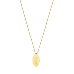 Colar Medalha Youll Be In My Heart Folheado a Ouro 18k - Piuka