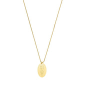 Colar Medalha Youll Be In My Heart Folheado a Ouro 18k - Piuka