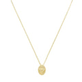 Colar Mini Medalha Espírito Santo Folheado à Ouro 18k - Piuka