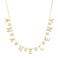 Colar Personalizado Nome Ponto de Luz Folheado a Ouro 18k - Piuka