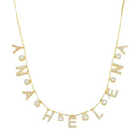 Colar Personalizado Nome Ponto de Luz Folheado a Ouro 18k - Piuka