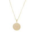 Colar São Bento Medalha G Folheado a Ouro 18k - Piuka