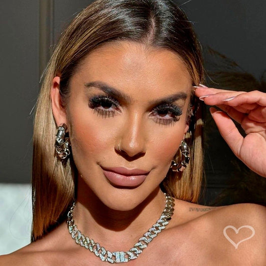 Gabi Alves E Colar Aline E Argola Carla - Piuka