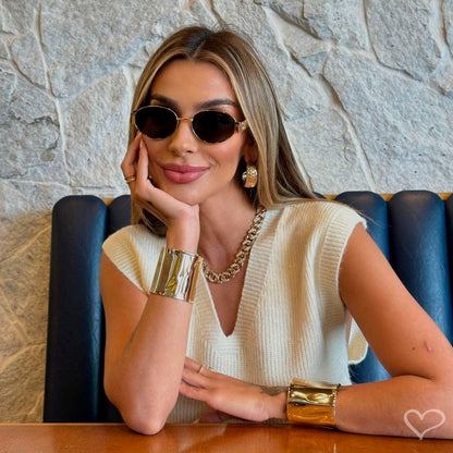 Gabi Alves - Mix Colar Alexia e Braceletes Kristy - Piuka