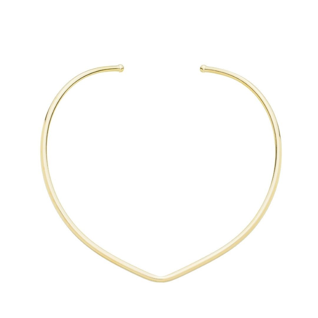 Gargantilha Ava Folheada a Ouro 18k - Piuka