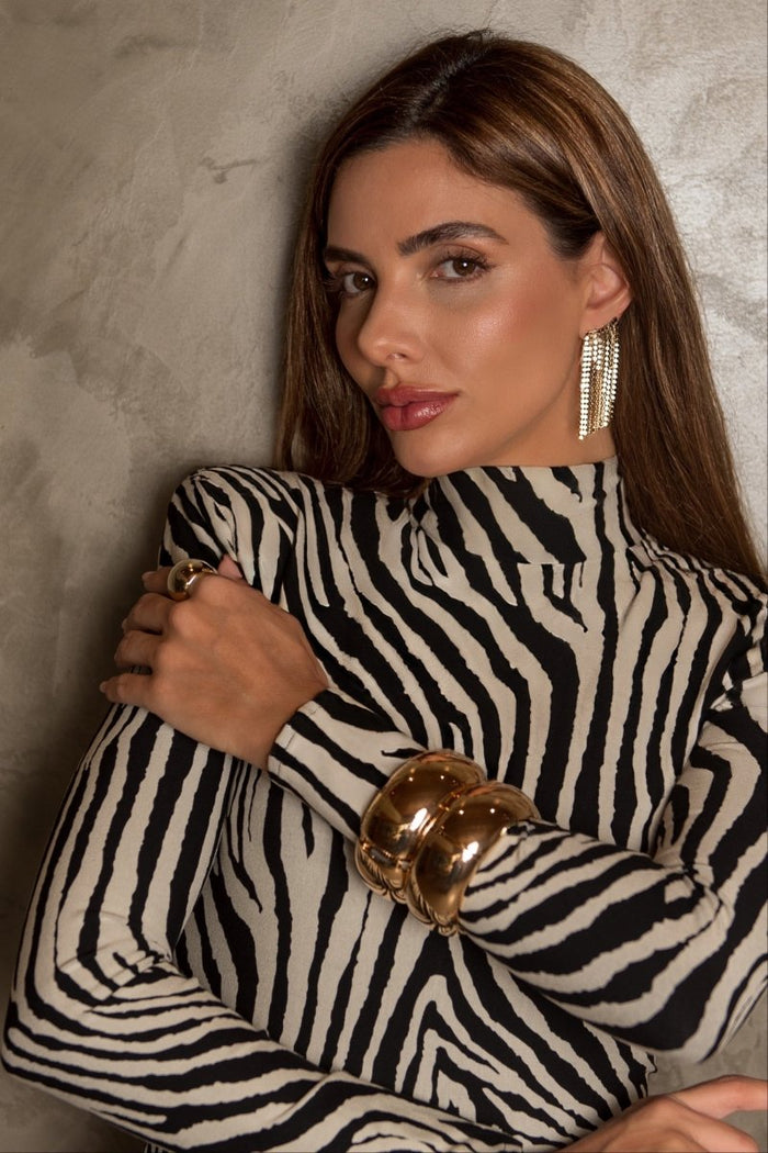 Ingrid Giovinazzo - Brinco Ear Cuff Marcela  & Bracelete Bold Medio Ariane
