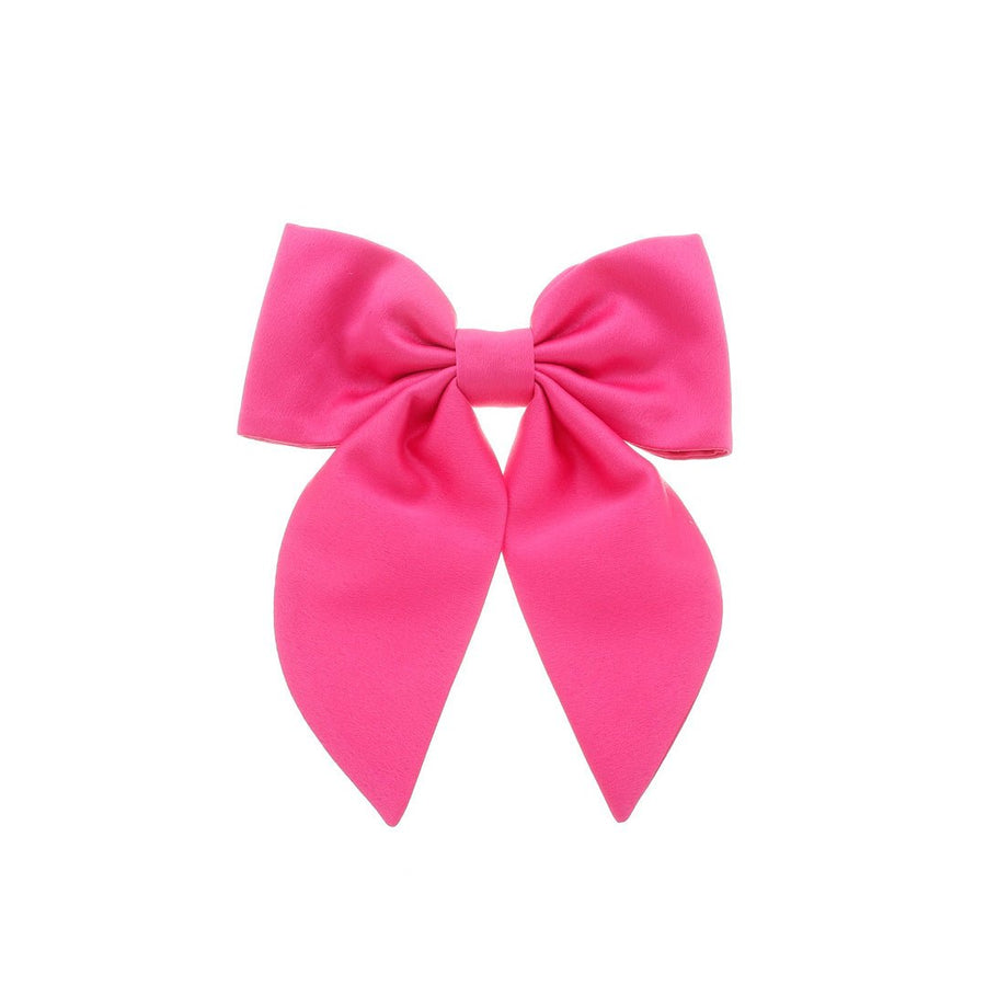 Laço de Cabelo Fernanda Crepe Acetinado Pink - Piuka