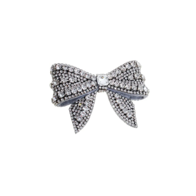 Laço de Cabelo Flávia Bordado Strass - Piuka