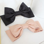 Laço de Cabelo Lais Crepe Acetinado Rose - Piuka