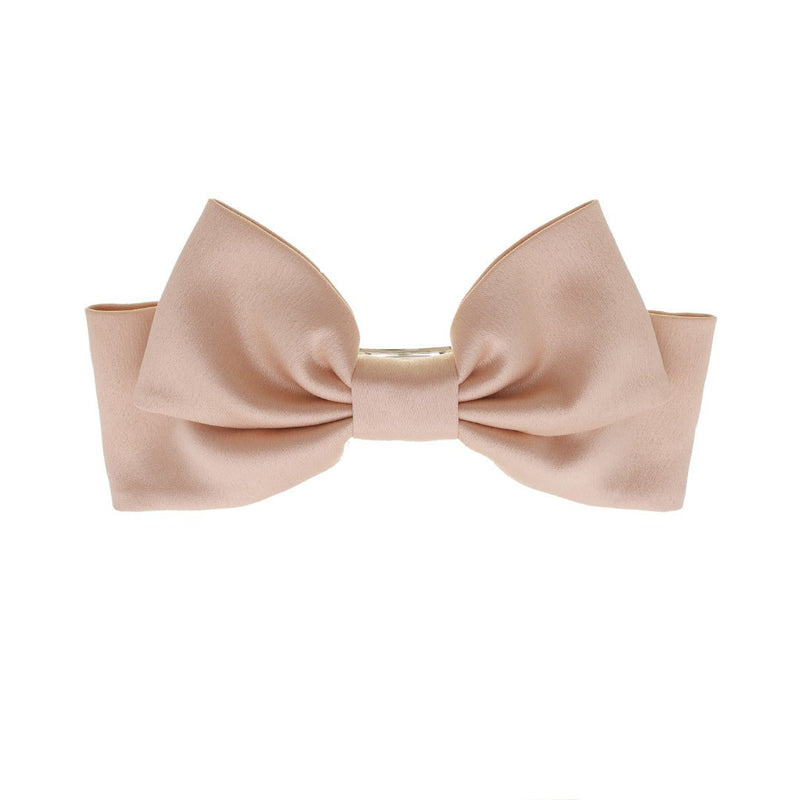Laço de Cabelo Lais Crepe Acetinado Rose - Piuka