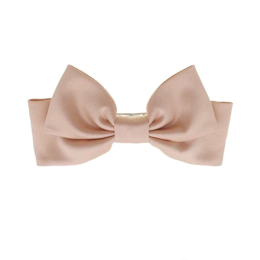 Laço de Cabelo Lais Crepe Acetinado Rose - Piuka