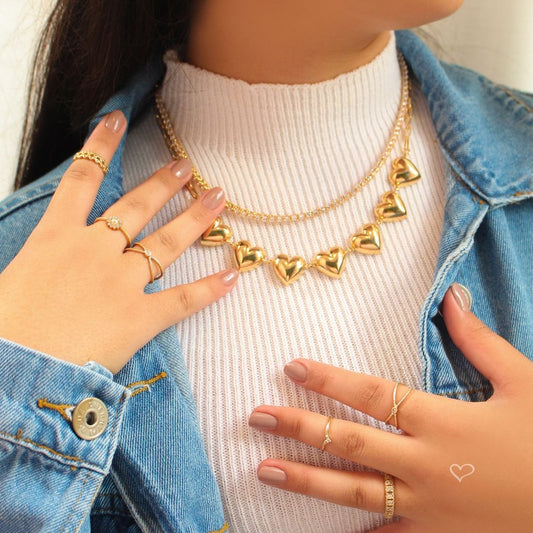 Mix De Colar Marina E Riviera Megan - Piuka