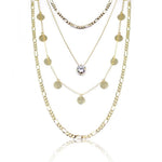 Mix de Colares Thassia Folheado a Ouro 18k - Piuka